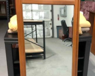 Wooden Mirror