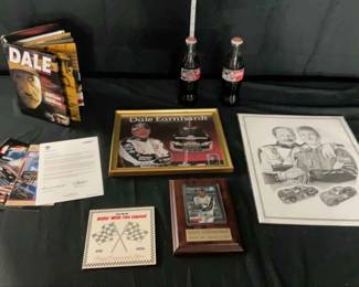 Variety of Nascar Dale Earnhardt Memorabilia 