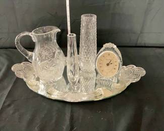 Five Piece Crystal Set
