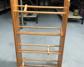 Shoe Video CDs Book Rack