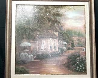 Large Framed Painting