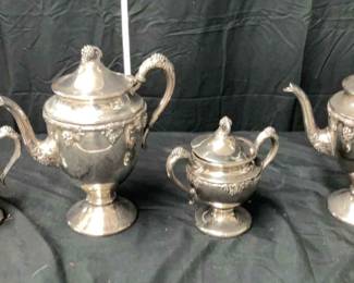 8 Piece Silver Set