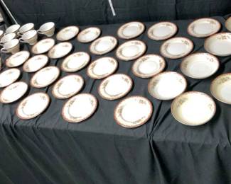 88 Piece Set of Diamond China 