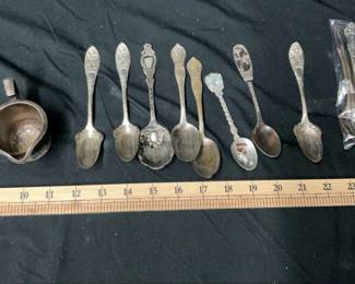 Silver Spoons, Forks Pitcher