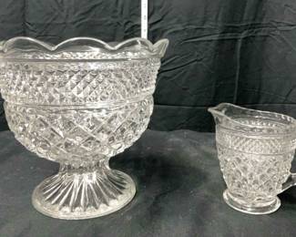 Vintage Anchor Wexford Glass Set