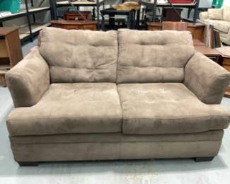 Brown Loveseat