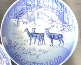 11 Piece Vintage BG Bing Grondahl Plate Set