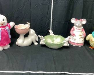 Easter Decor a Cookie Jar Animatronics 
