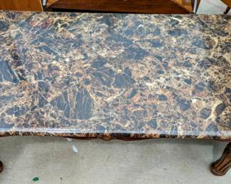 Marble Like Topped Coffee Table