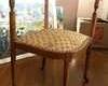 Antique Gentlemans Chair with Castor Wheels