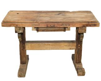 Pre-1840s Early American Mortise & Tenon jointed table