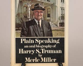 Author-signed Harry S. Truman book
