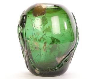 Richard Stauffer art glass vase