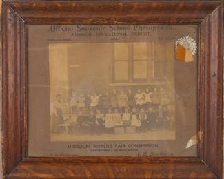 1904 St. Louis World's Fair Lowell School KC, MO photograph