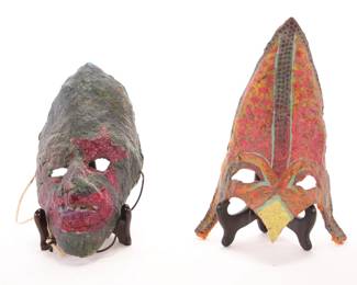 Artist made masks
