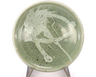 studio art pottery charger