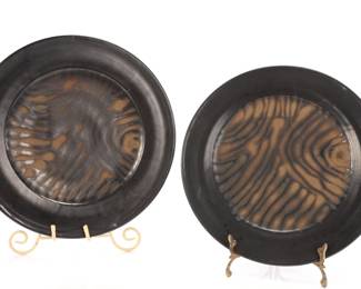 art pottery plates