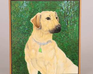 dog painting