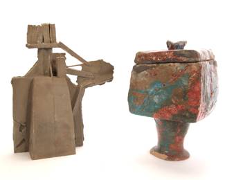 Modernist studio art pottery