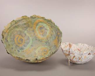 Paper art bowls