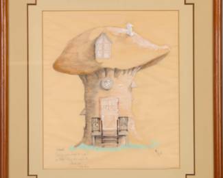 vintage drawing