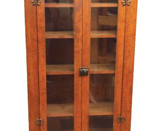 Arts & Crafts curio cabinet