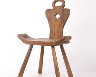 antique wooden cobblers bench