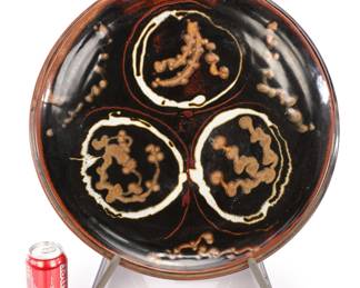 art pottery charger