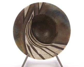 Art pottery bowl