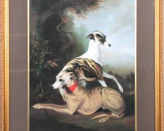 Great Dane framed art print
