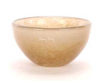 Henry Dean art glass bowl