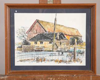 Pete Dugan Watercolor & Ink #2