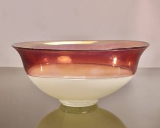 Dierk Van Keppel Art Glass Bowl