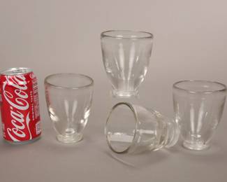 Land art glass tumblers