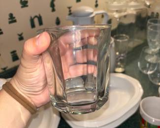 Set of 8 vintage Anchor Hocking drinking glasses