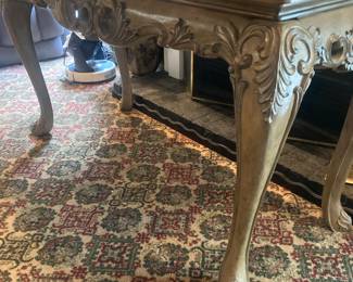 Table with marble top