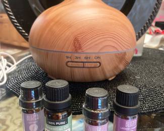 Diffuser and essential oils