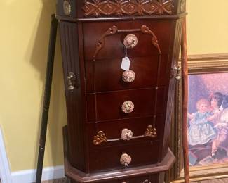 Jewelry armoire