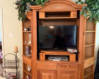 Broyhill Armoire TV Cabinet with shelves