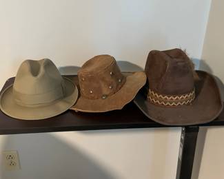 Hats - Have lots of baseball hats too!