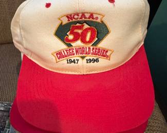 Hats from the College World Series