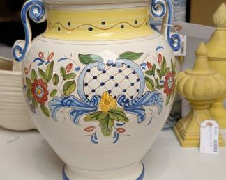 Hand painted Italian pottery
