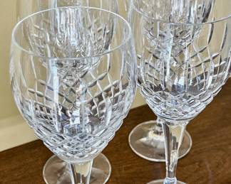 Mikasa Coventry Crystal Goblets