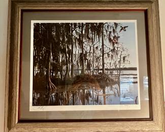 Original signed and numbered print by
C . Ford Riley