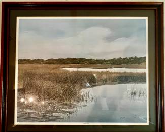 Original Signed and Numbered Print by C. Ford Riley