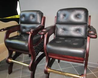 Mikhail Darafeev leather billards chairs (2)