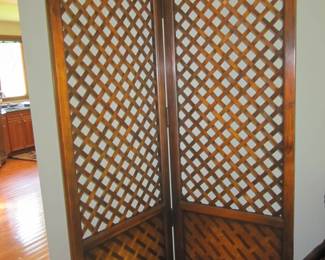2 panel woven screen