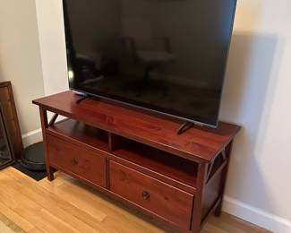 TV Stand and Samsung TV (sold separately)