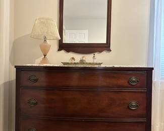 Dresser and Mirror
