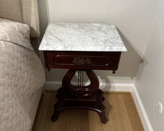 Marble top hard table